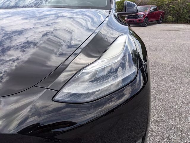 2022 Black Tesla Model Y Performance AWD SUV