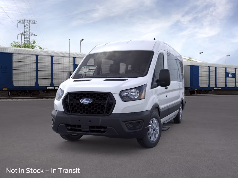 2026 Oxford White Ford Transit Wagon XL RWD Crossover