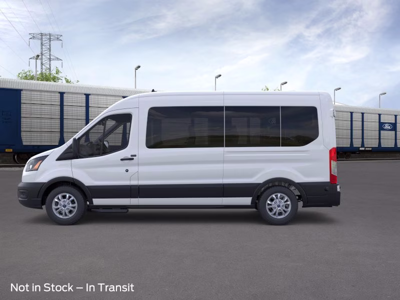 2026 Oxford White Ford Transit Wagon XL RWD Crossover