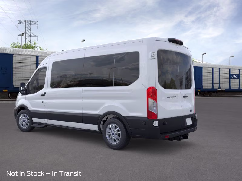 2026 Oxford White Ford Transit Wagon XL RWD Crossover