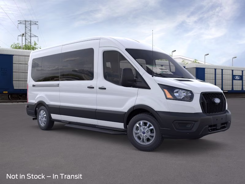 2026 Oxford White Ford Transit Wagon XL RWD Crossover