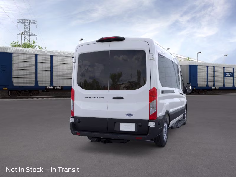 2026 Oxford White Ford Transit Wagon XL RWD Crossover
