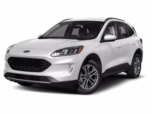 2021 Star White Metallic Tri-C Ford Escape SEL FWD Crossover