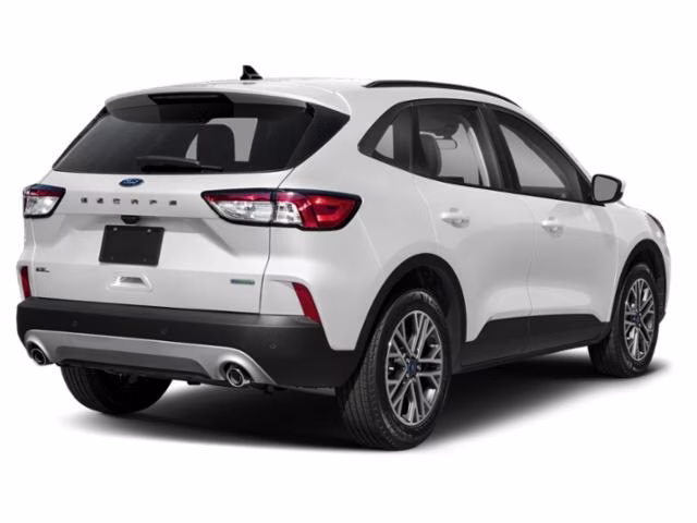 2021 Star White Metallic Tri-C Ford Escape SEL FWD Crossover