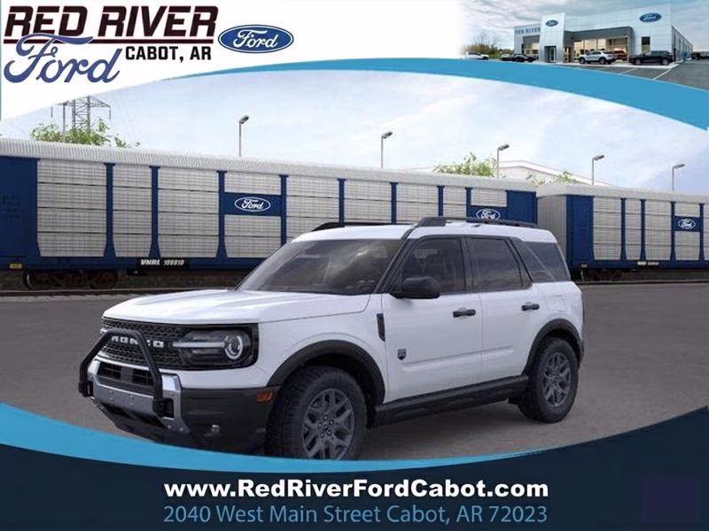 2026 Space White Metallic Ford Bronco Sport Big Bend 4X4 Crossover