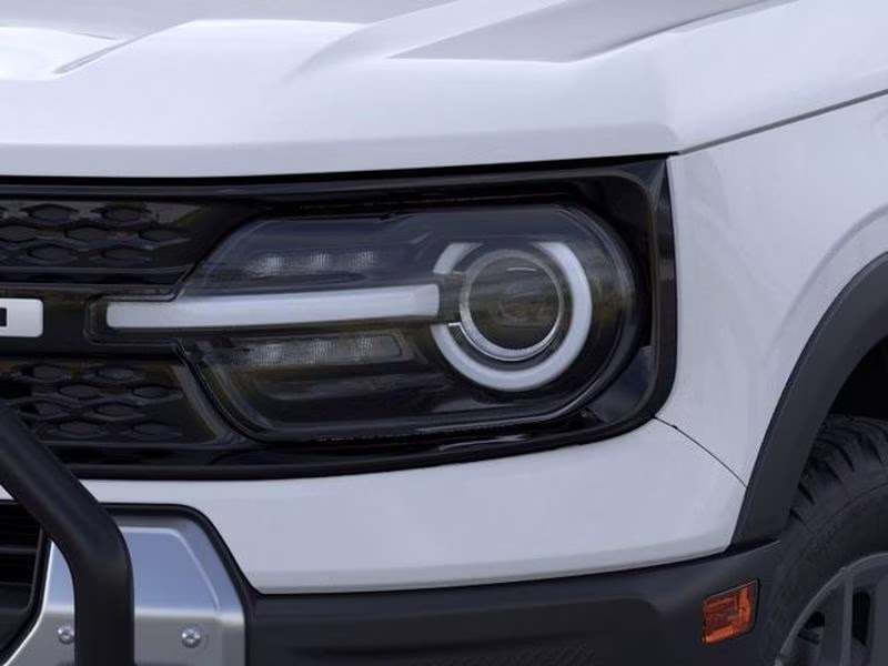 2026 Space White Metallic Ford Bronco Sport Big Bend 4X4 Crossover