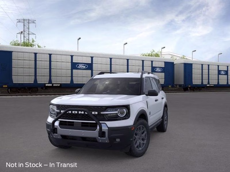 2026 Space White Metallic Ford Bronco Sport Big Bend 4X4 Crossover