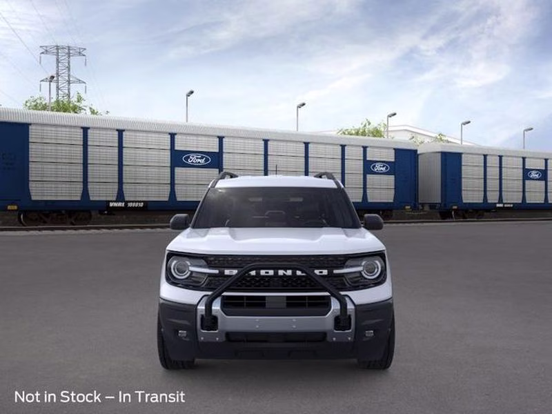 2026 Space White Metallic Ford Bronco Sport Big Bend 4X4 Crossover