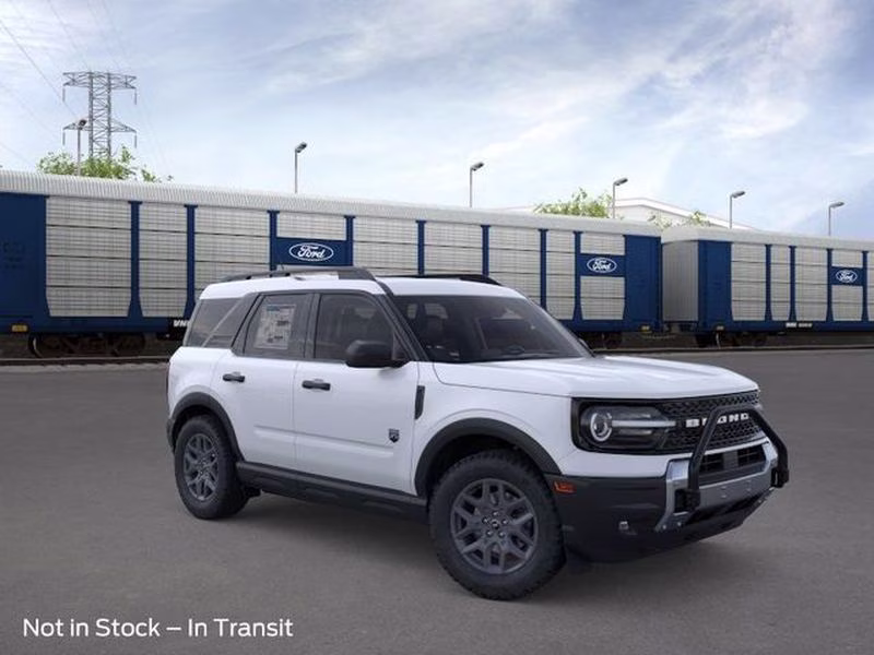 2026 Space White Metallic Ford Bronco Sport Big Bend 4X4 Crossover