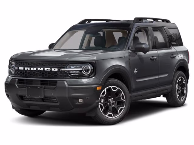 2026 Carbonized Gray Metallic Ford Bronco Sport Outer Banks 4X4 Crossover