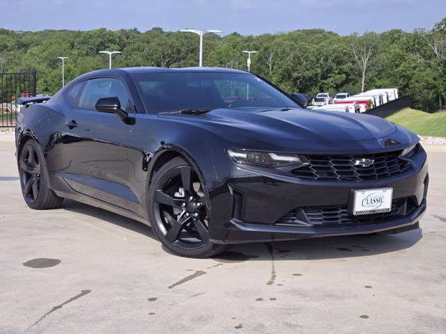 2023 Black Chevrolet Camaro 1LT RWD Coupe