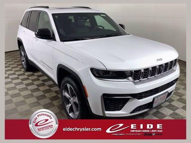 2026 Bright White Clearcoat Jeep Grand Cherokee Limited 4X4 SUV