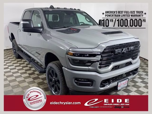 2026 Ceramic Gray Clearcoat Ram 2500 Laramie Night Edition 4X4 Truck