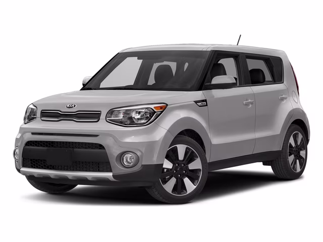 2018 Bright Silver Kia Soul Plus FWD Hatchback