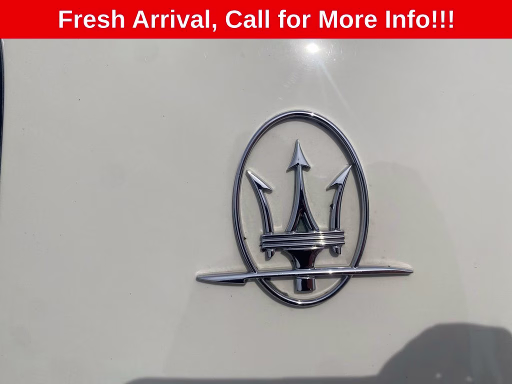 2016 Bianco Maserati Ghibli S Q4 AWD Sedan