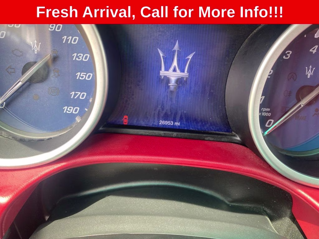 2016 Bianco Maserati Ghibli S Q4 AWD Sedan