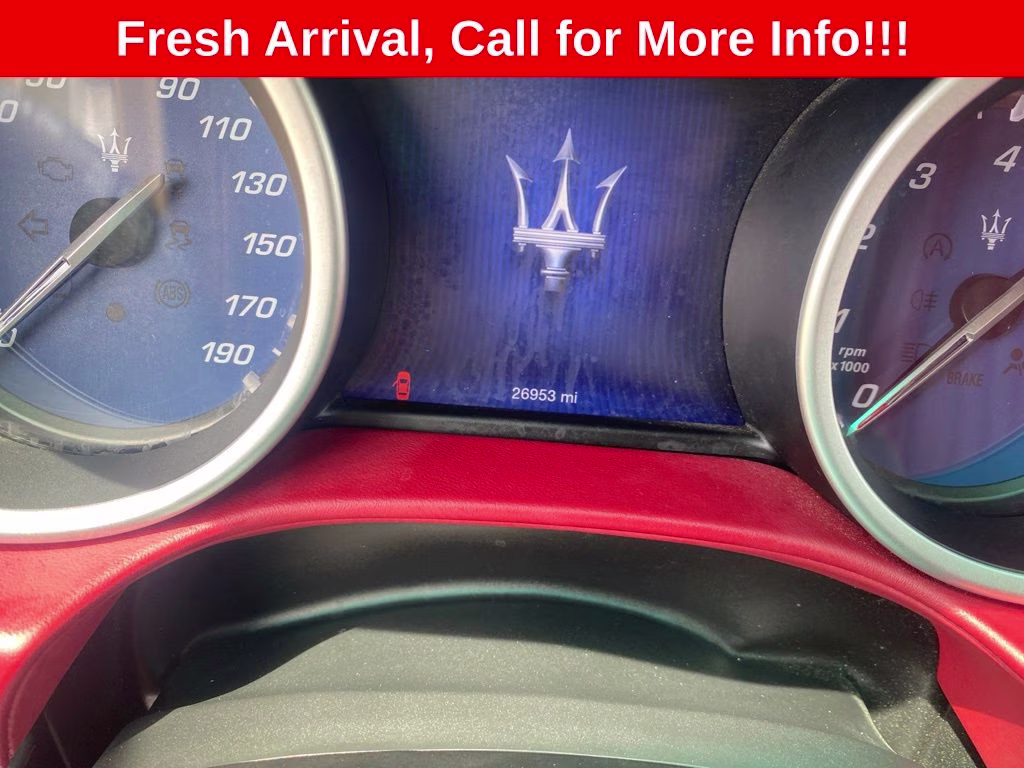 2016 Bianco Maserati Ghibli S Q4 AWD Sedan