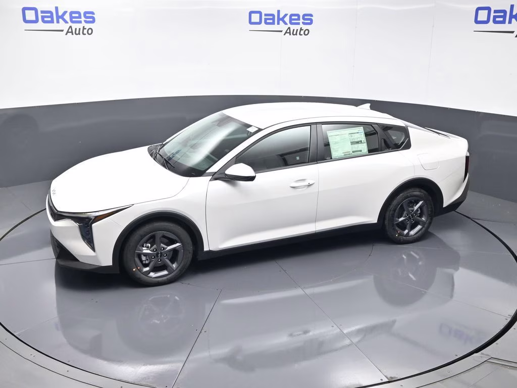 2026 Snow White Pearl Kia K4 LXS FWD Sedan