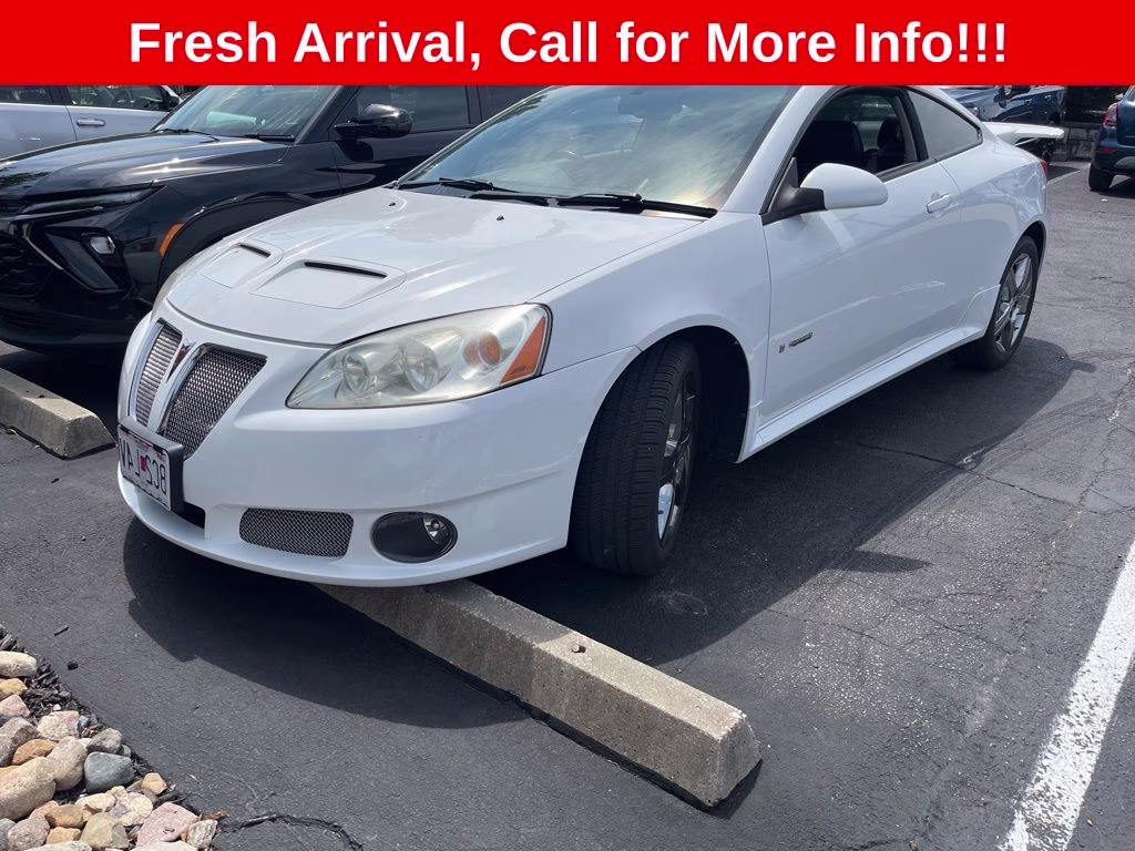 2009 Pure (Summit White) Pontiac G6 GXP FWD Coupe