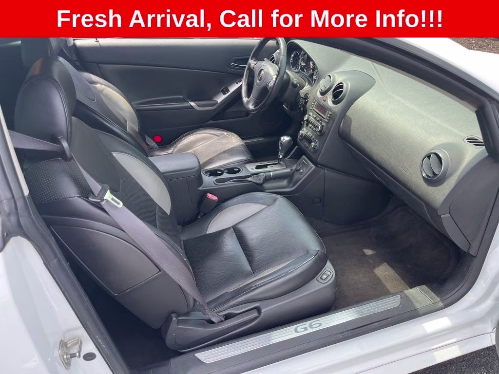 2009 Pure (Summit White) Pontiac G6 GXP FWD Coupe