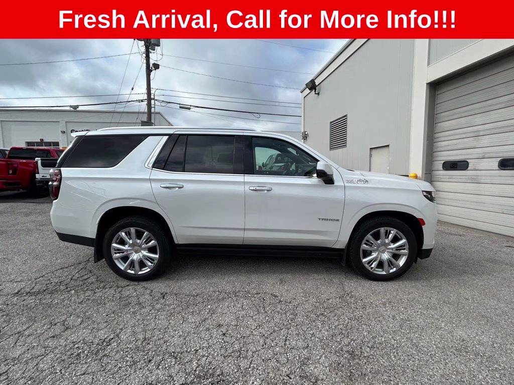 2022 Iridescent Pearl Tricoat Chevrolet Tahoe High Country 4X4 SUV