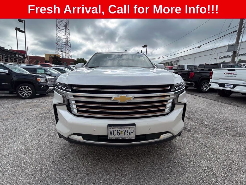 2022 Iridescent Pearl Tricoat Chevrolet Tahoe High Country 4X4 SUV