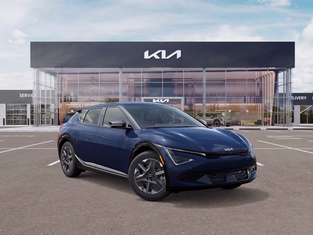 2026 Midnight Lake Blue Kia EV6 Light RWD SUV