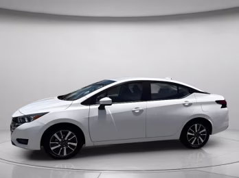 2024 Aspen White Tricoat Nissan Versa 1.6 SV FWD Sedan
