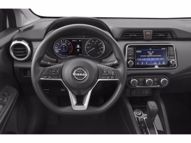 2024 Aspen White Tricoat Nissan Versa 1.6 SV FWD Sedan