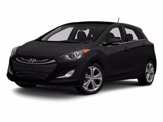 2014 Black Noir Pearl Hyundai Elantra GT Base FWD Hatchback