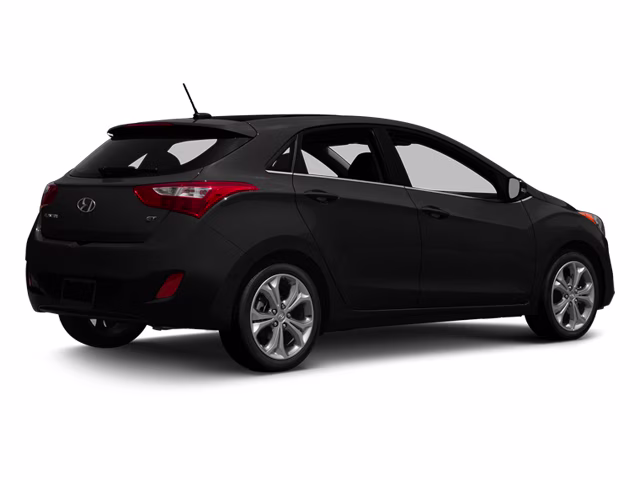 2014 Black Noir Pearl Hyundai Elantra GT Base FWD Hatchback