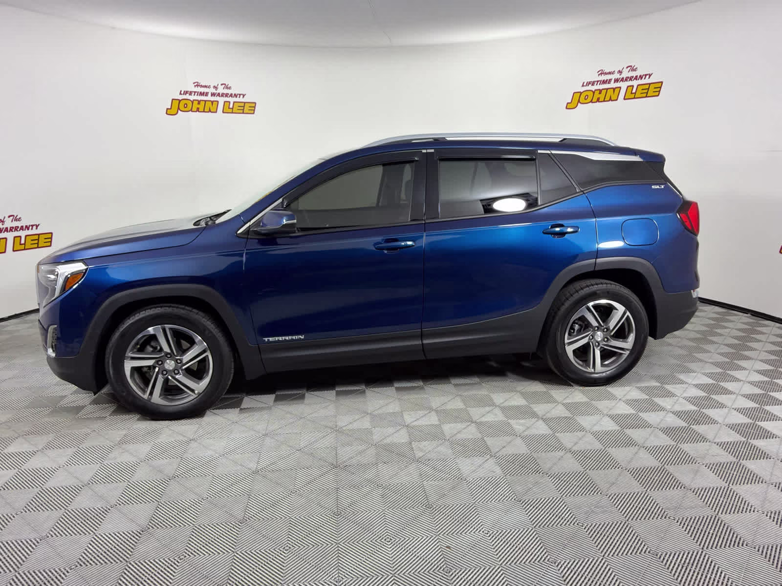 2019 Blue Emerald Metallic GMC Terrain SLT FWD SUV
