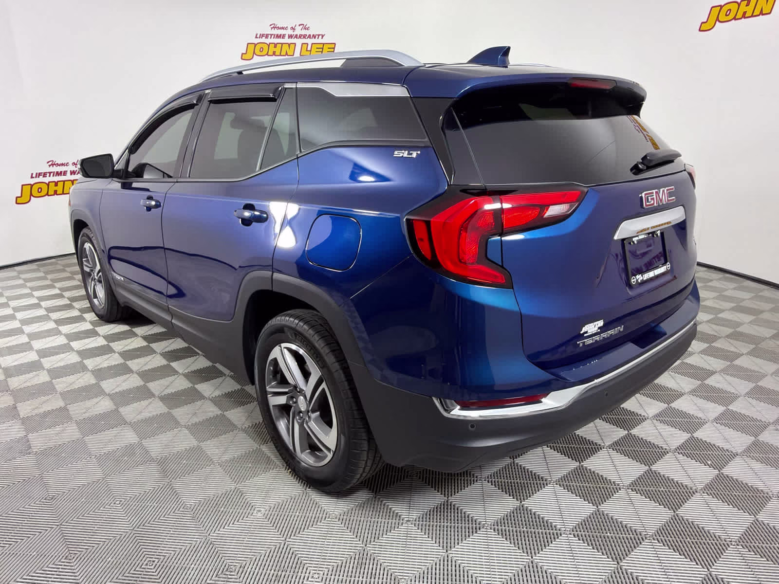 2019 Blue Emerald Metallic GMC Terrain SLT FWD SUV