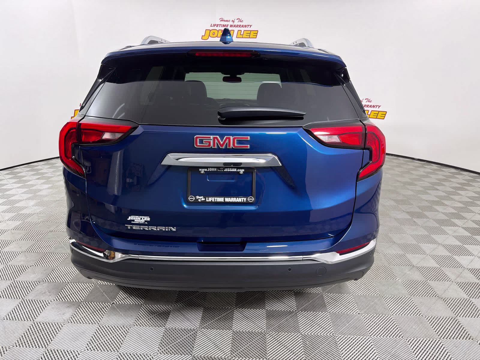 2019 Blue Emerald Metallic GMC Terrain SLT FWD SUV