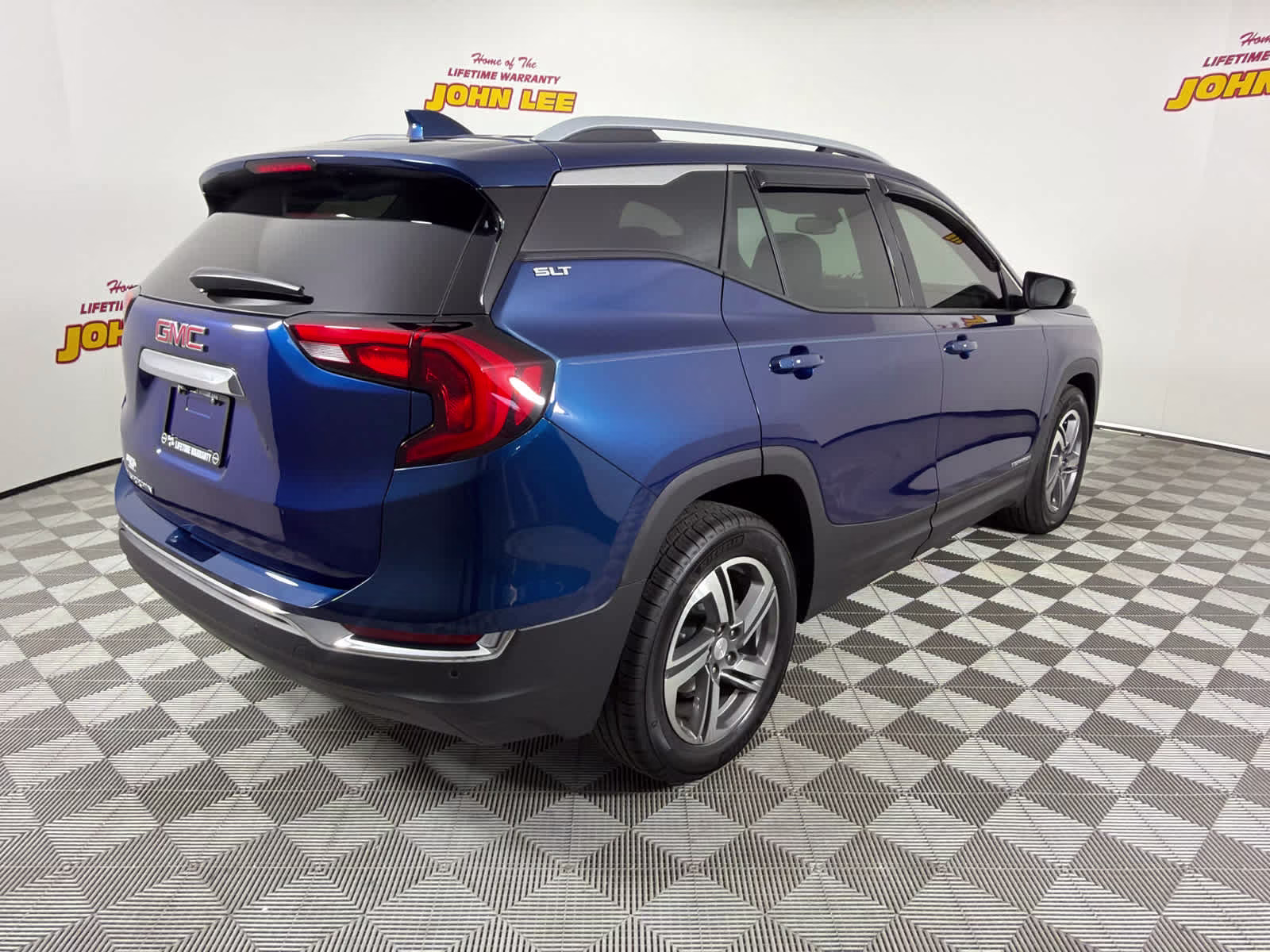 2019 Blue Emerald Metallic GMC Terrain SLT FWD SUV