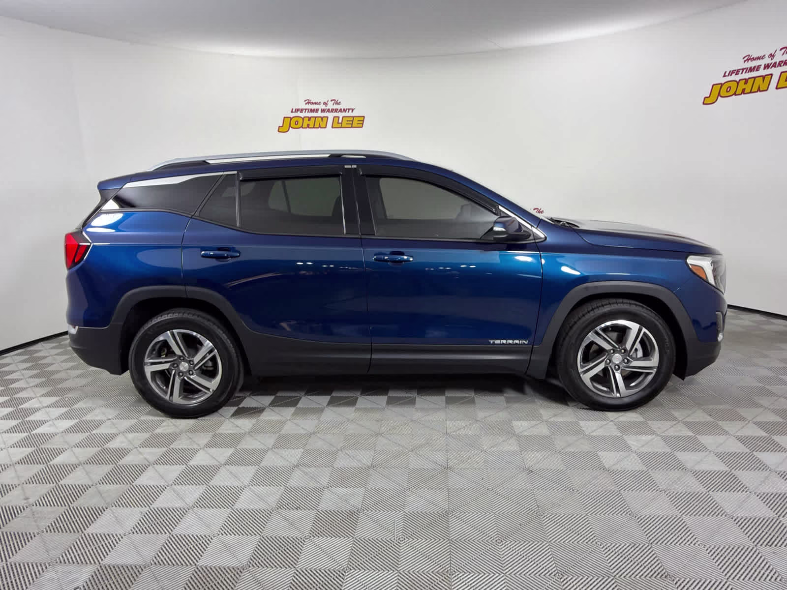 2019 Blue Emerald Metallic GMC Terrain SLT FWD SUV