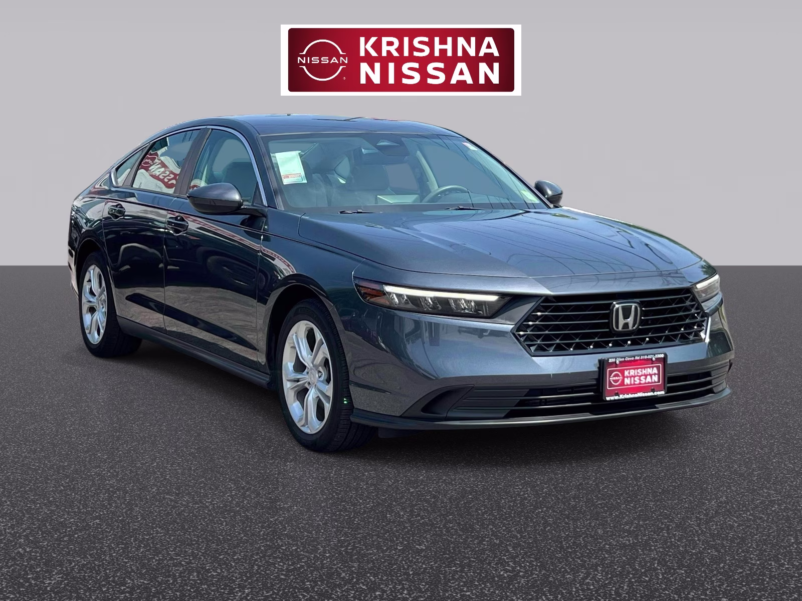 2023 Meteorite Gray Metallic Honda Accord Sedan LX CVT FWD Sedan