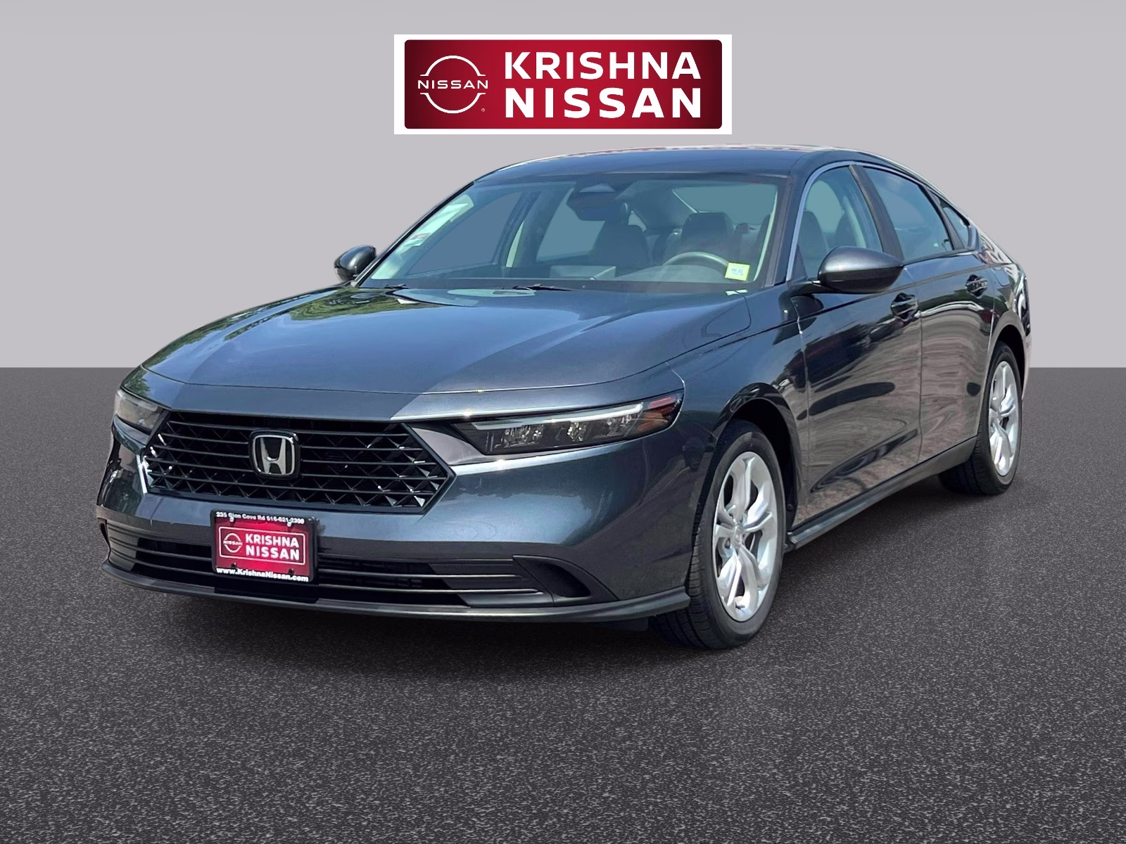 2023 Meteorite Gray Metallic Honda Accord Sedan LX CVT FWD Sedan