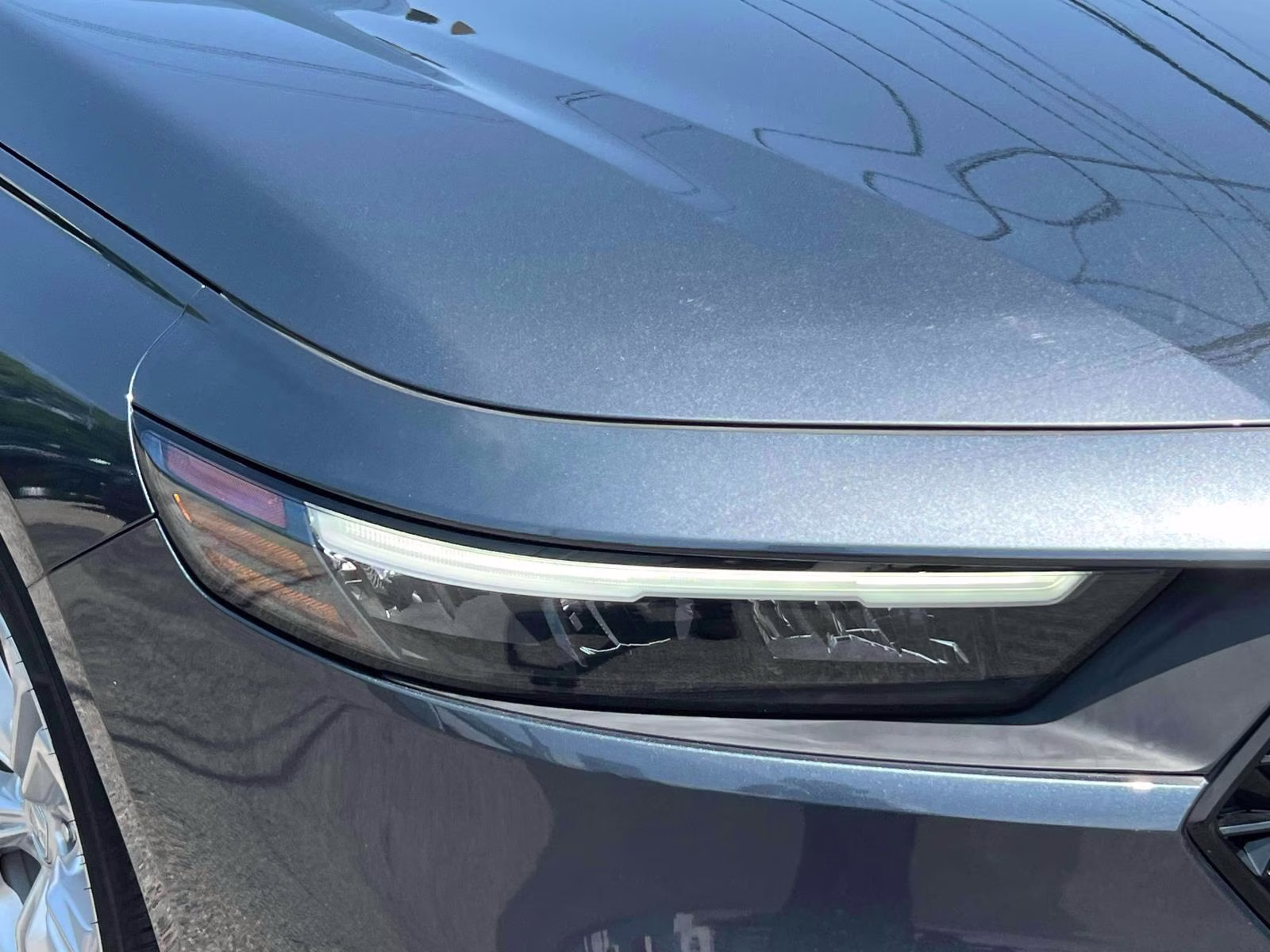 2023 Meteorite Gray Metallic Honda Accord Sedan LX CVT FWD Sedan