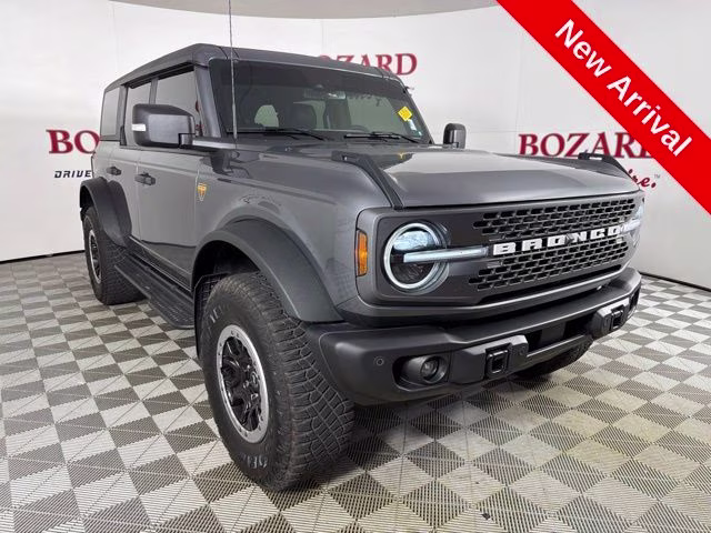 2023 Carbonized Gray Metallic Ford Bronco Badlands 4X4 SUV