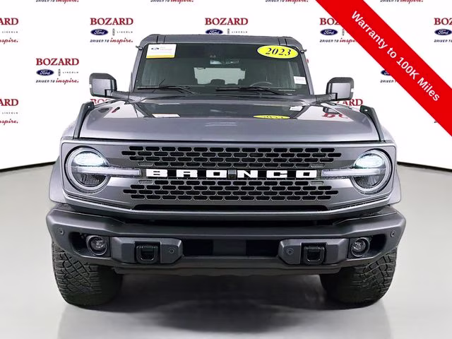 2023 Carbonized Gray Metallic Ford Bronco Badlands 4X4 SUV