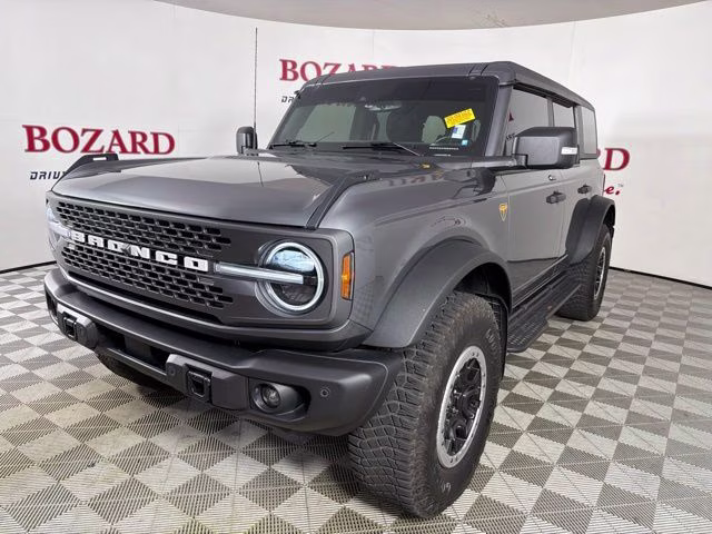 2023 Carbonized Gray Metallic Ford Bronco Badlands 4X4 SUV