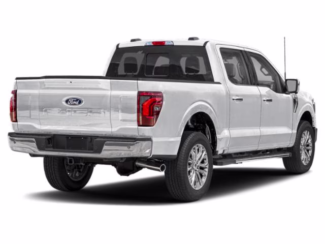 2025 Space White Metallic Ford F-150 Lariat 4X4 Truck