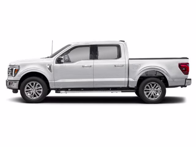 2025 Space White Metallic Ford F-150 Lariat 4X4 Truck