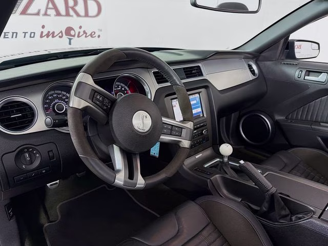 2013 Black Ford Mustang Shelby GT500 RWD Convertible