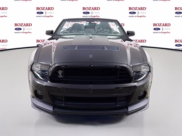 2013 Black Ford Mustang Shelby GT500 RWD Convertible