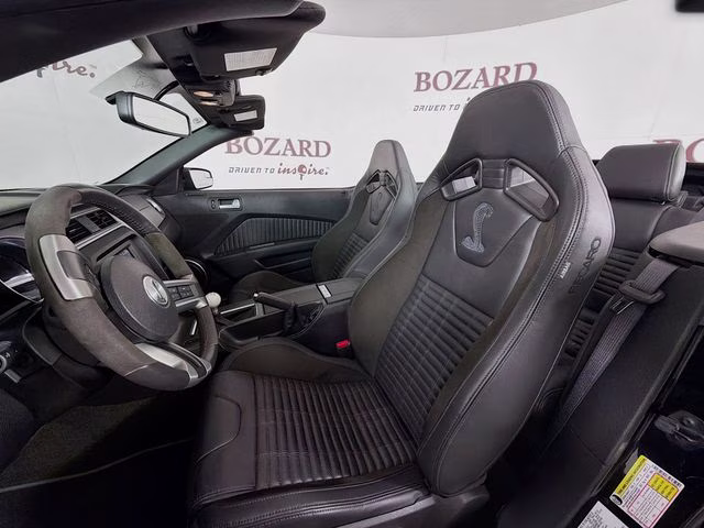 2013 Black Ford Mustang Shelby GT500 RWD Convertible