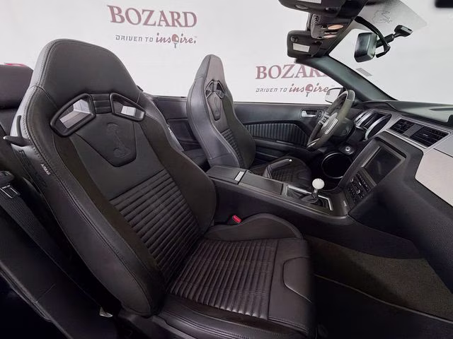 2013 Black Ford Mustang Shelby GT500 RWD Convertible