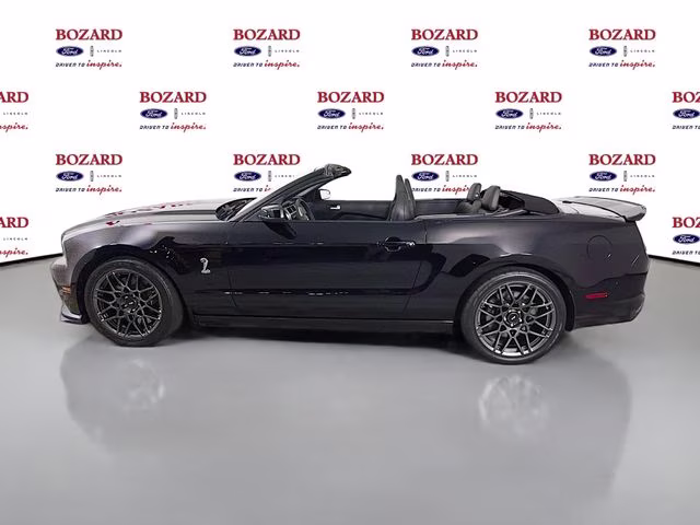 2013 Black Ford Mustang Shelby GT500 RWD Convertible