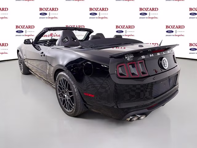 2013 Black Ford Mustang Shelby GT500 RWD Convertible